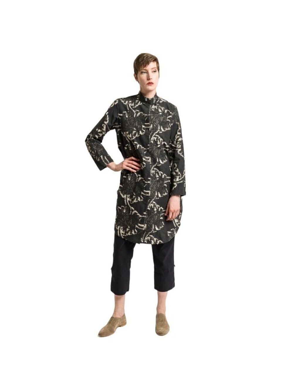 * Annette Gortz Bow Burnout Zen Button Front Jacket Size L